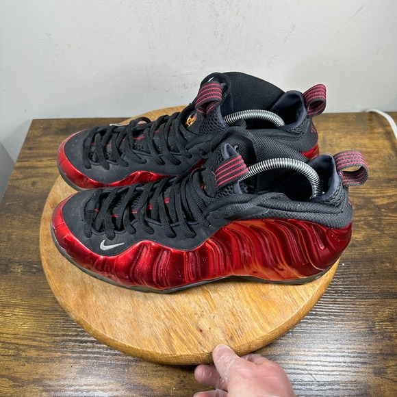 Nike Air Foamposite One 2017 Metallic Red Shoes Mens Size 12 314996-610